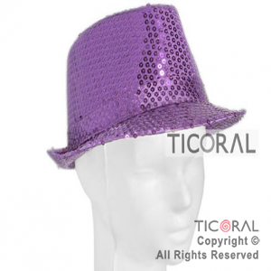 SOMB HS2687-4 TANGUERO LILA LENTEJUELAS x 1